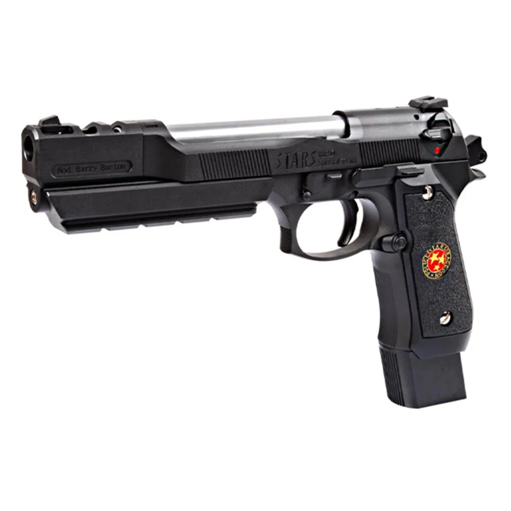 Пистолет газовый WE Beretta M9, Biohazard, Samurai Edge S.T.A.R.S., Long