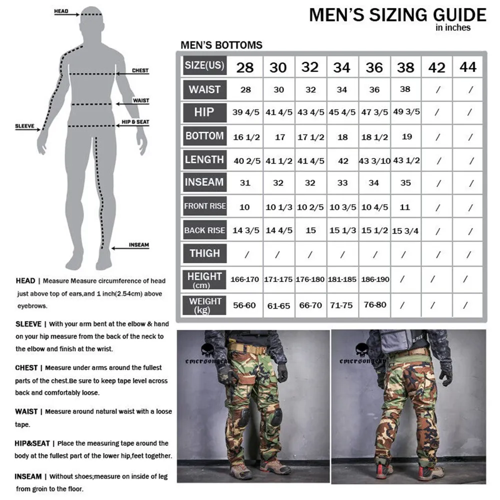 Брюки боевые EmersonGear Gen.3 Advanced Ver. 2017, AFG (Мох, 30R)