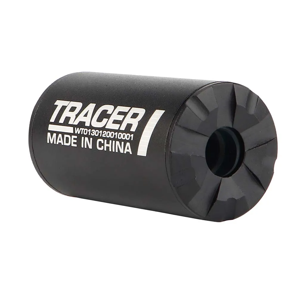 Трассерная насадка-глушитель с адаптером WOSPORT High Power Flash, черный