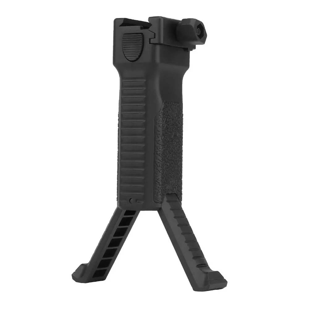 Ручка переноса огня WOSPORT с сошками черный