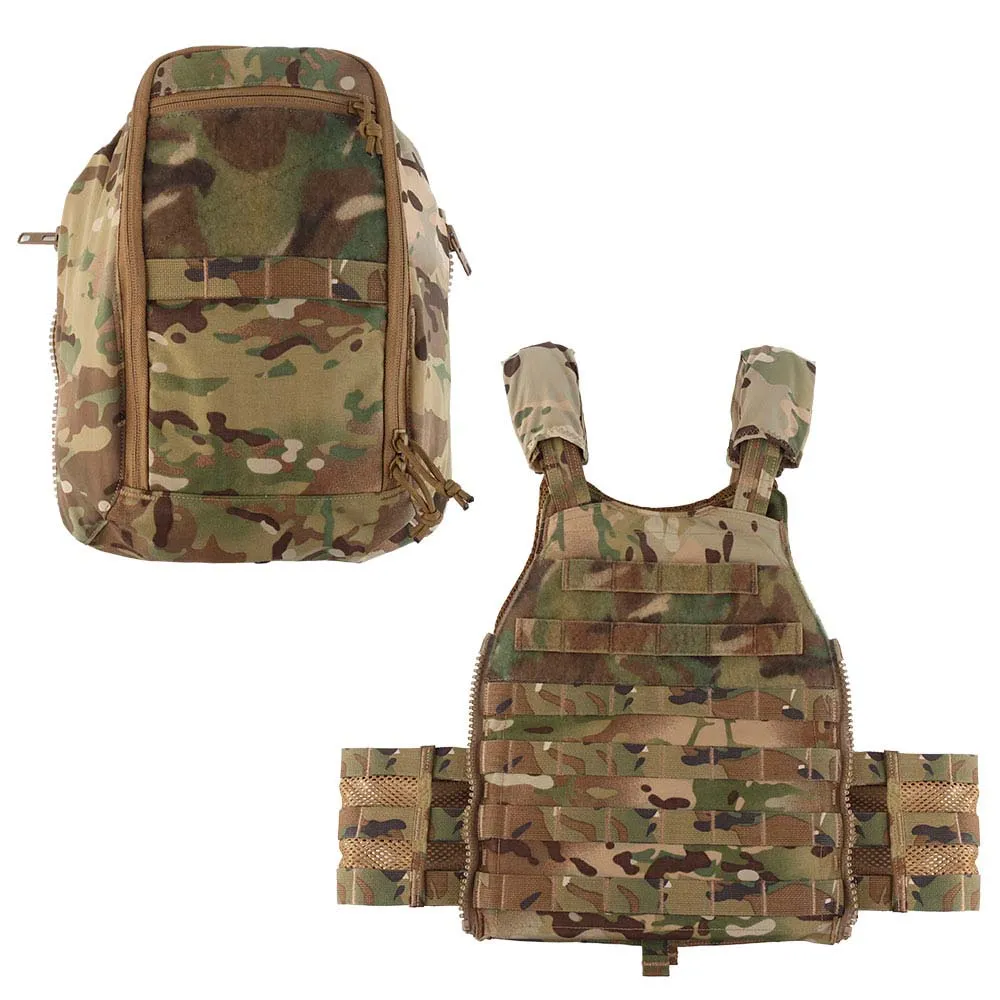 Бронежилет WOSPORT Beetle Multifunctional Tactical Vest, мультикам