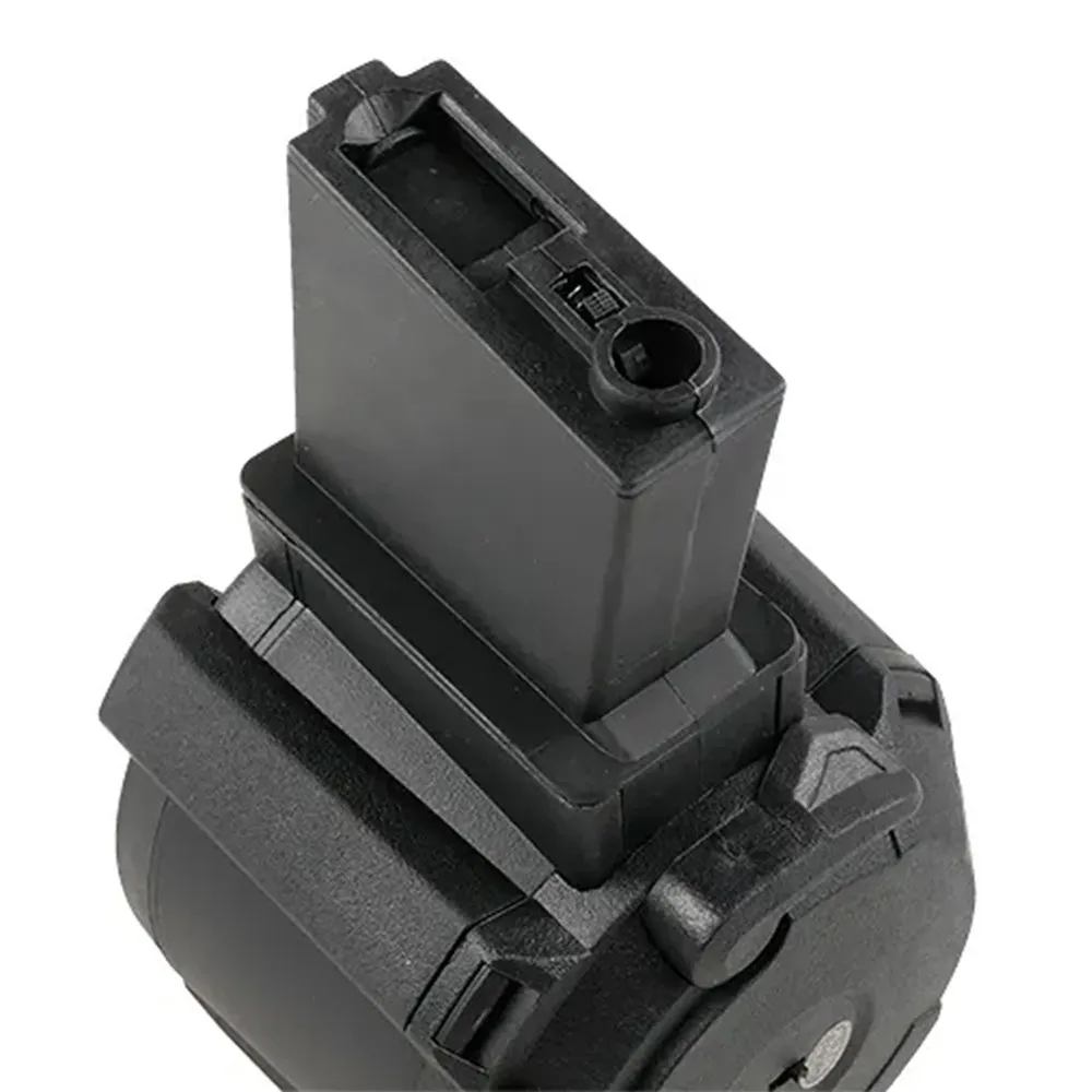 Магазин бункерный M4 бубен CYMA 1200 шаров звук.контроль HY-402