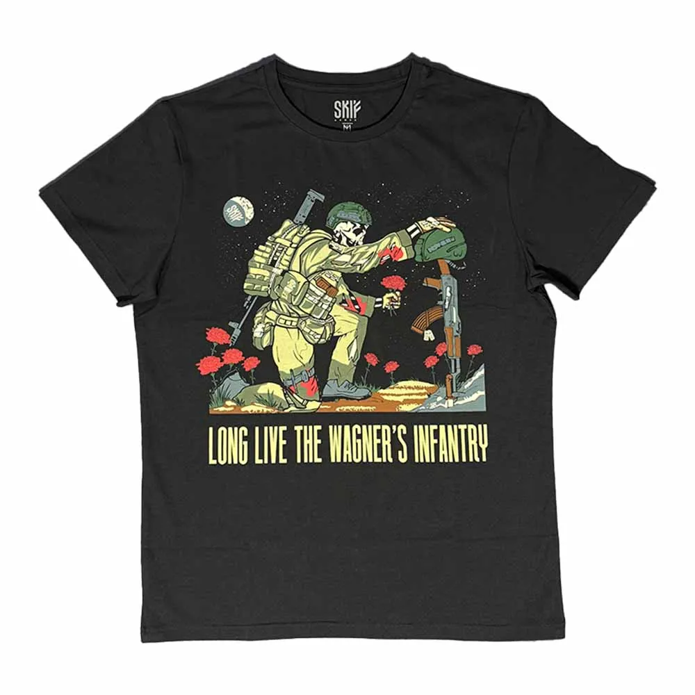 Футболка SKIF Armor Да здравствует пехота Вагнера!