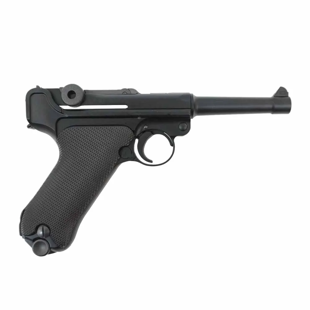 Пистолет газовый WE Luger P-08 4"