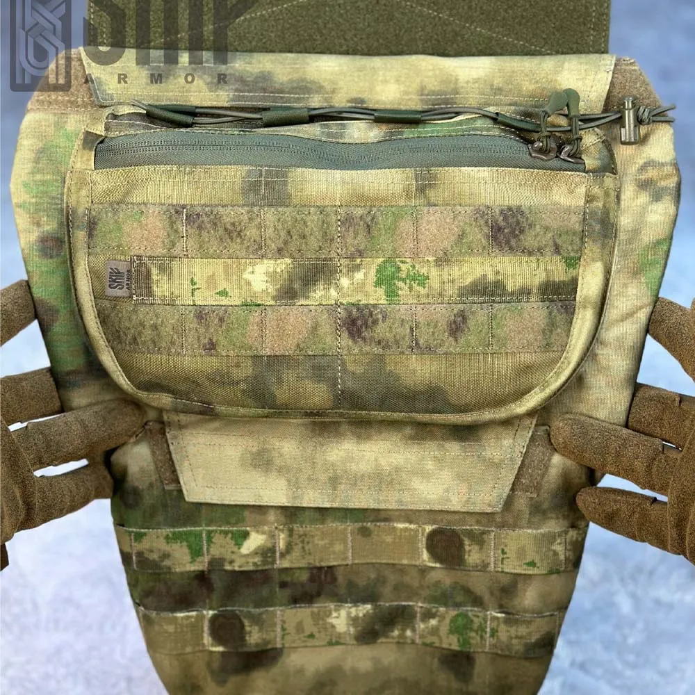 Напашник SKIF Armor SB-2, двойной, с подсумком (Мох)