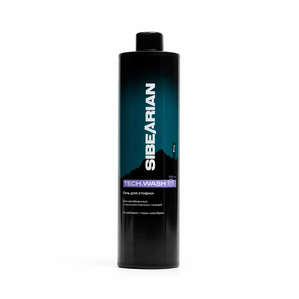 Гель для стирки мембранных тканей SIBEARIAN PRO TECH.WASH, 500 мл