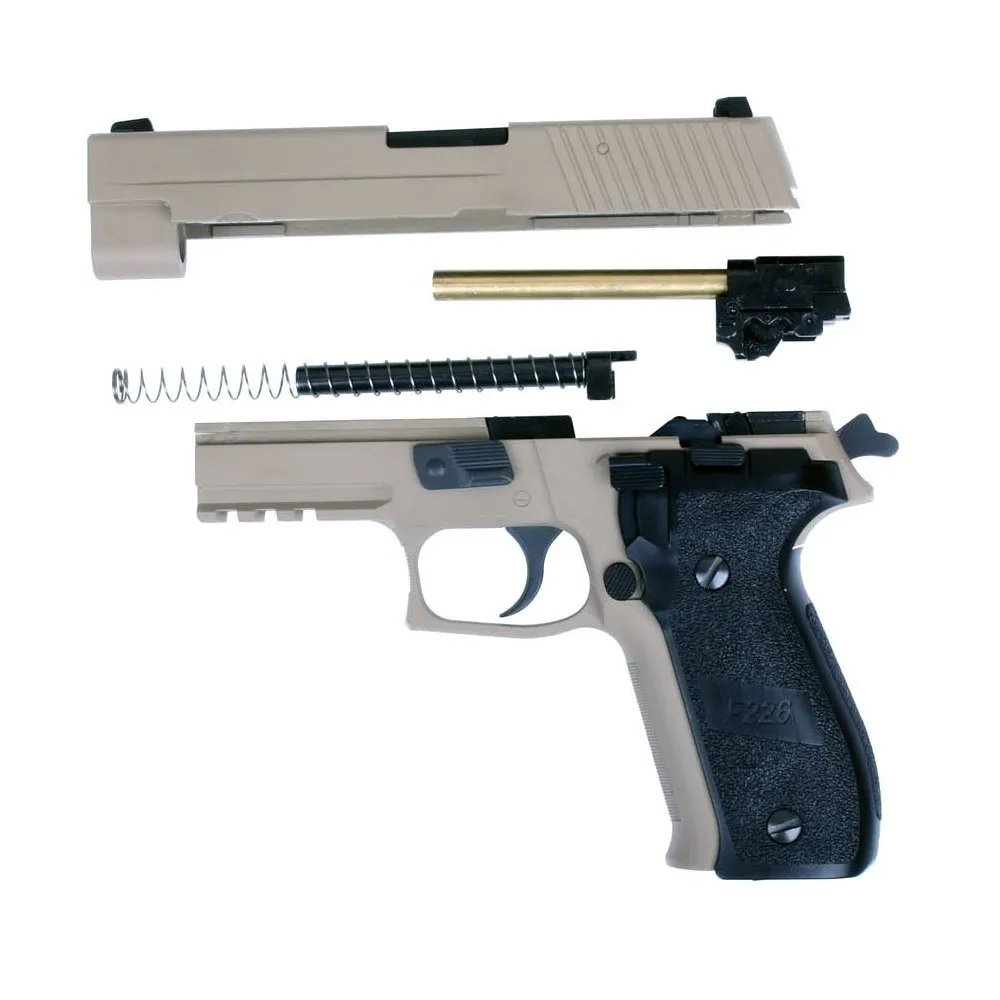 Пистолет газовый WE SIG Sauer P226 MK25, тан