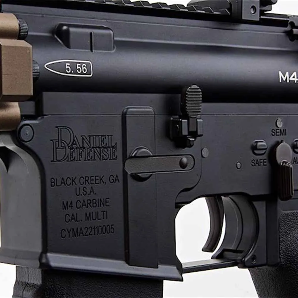 Автомат CYMA MK18 лицензия Daniel Defense 12", цевье FDE