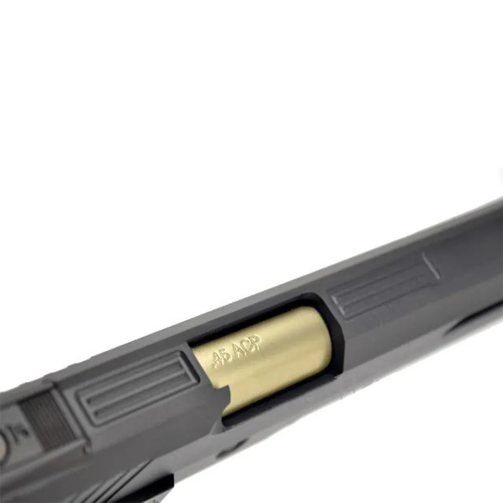 Пистолет газовый WE Hi-Capa 6.0, черный/золото