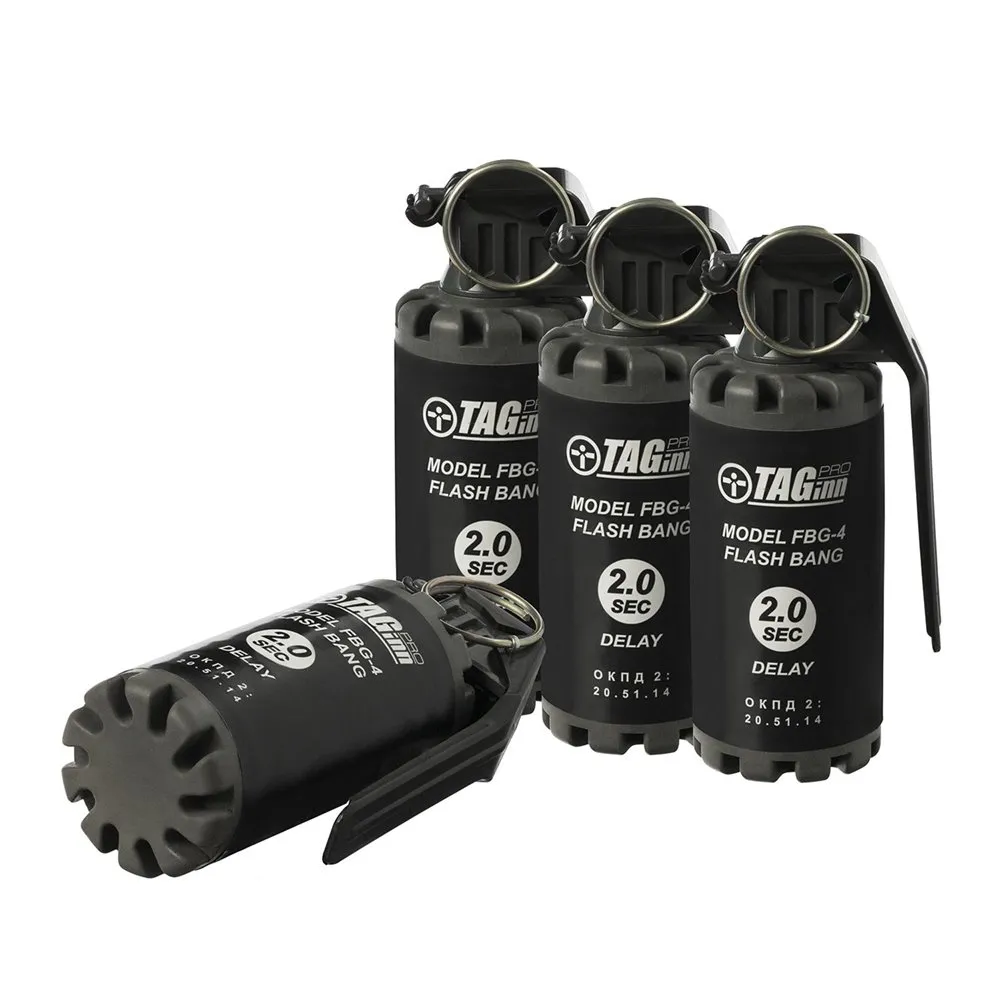 Граната страйкбольная шумовая TAG FBG-4 с активной чекой