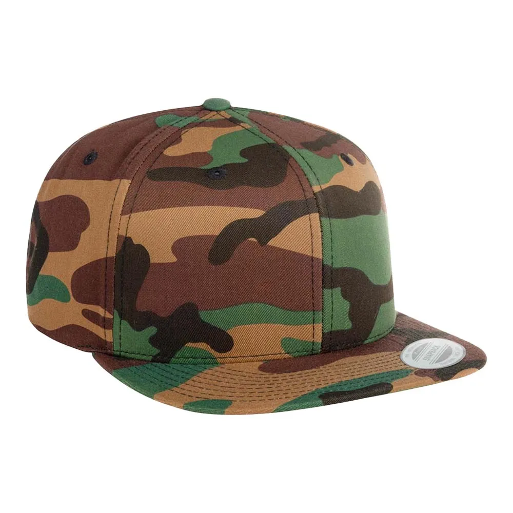 Бейсболка FLEXFIT с прямым козырьком, Woodland / 6089CM