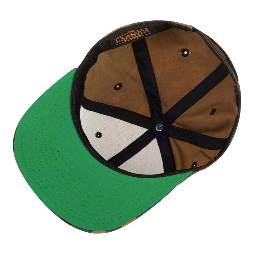 Бейсболка FLEXFIT с прямым козырьком, Woodland / 6089CM