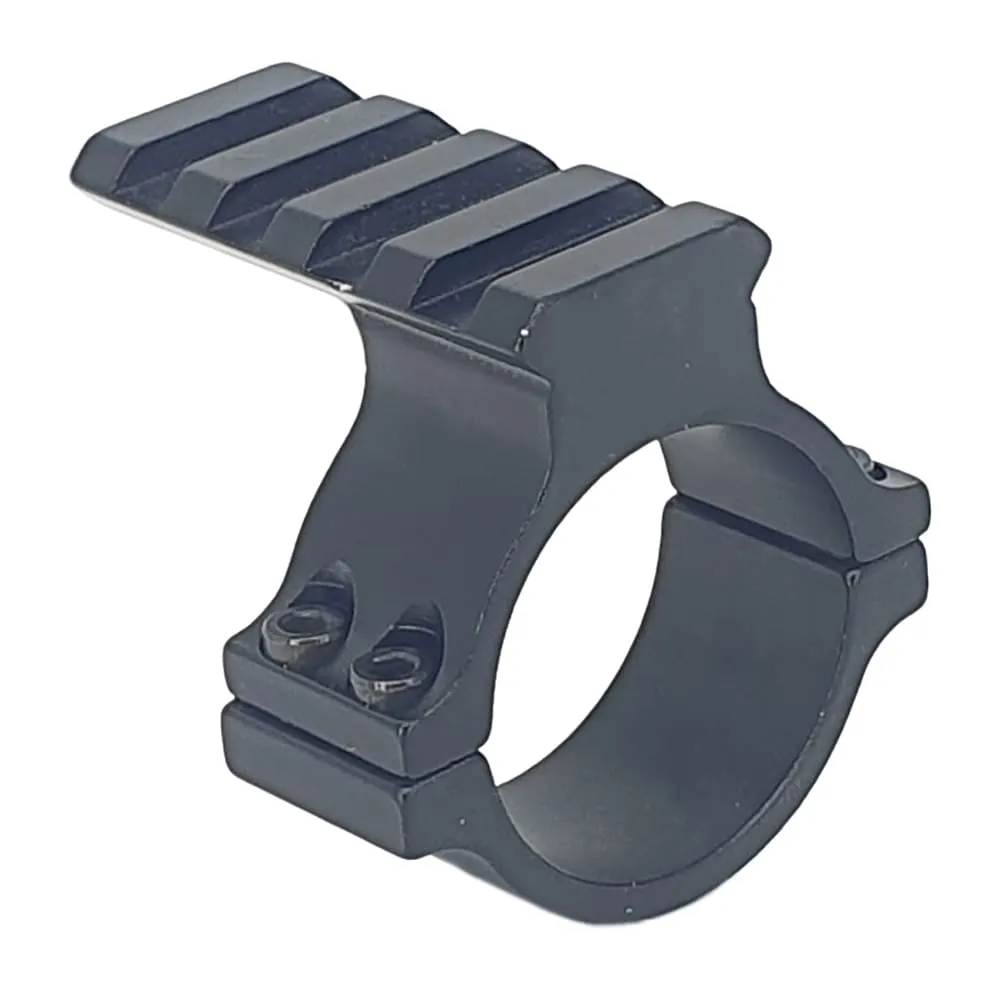 Крепление кольцо 25мм с планкой Пикатинни