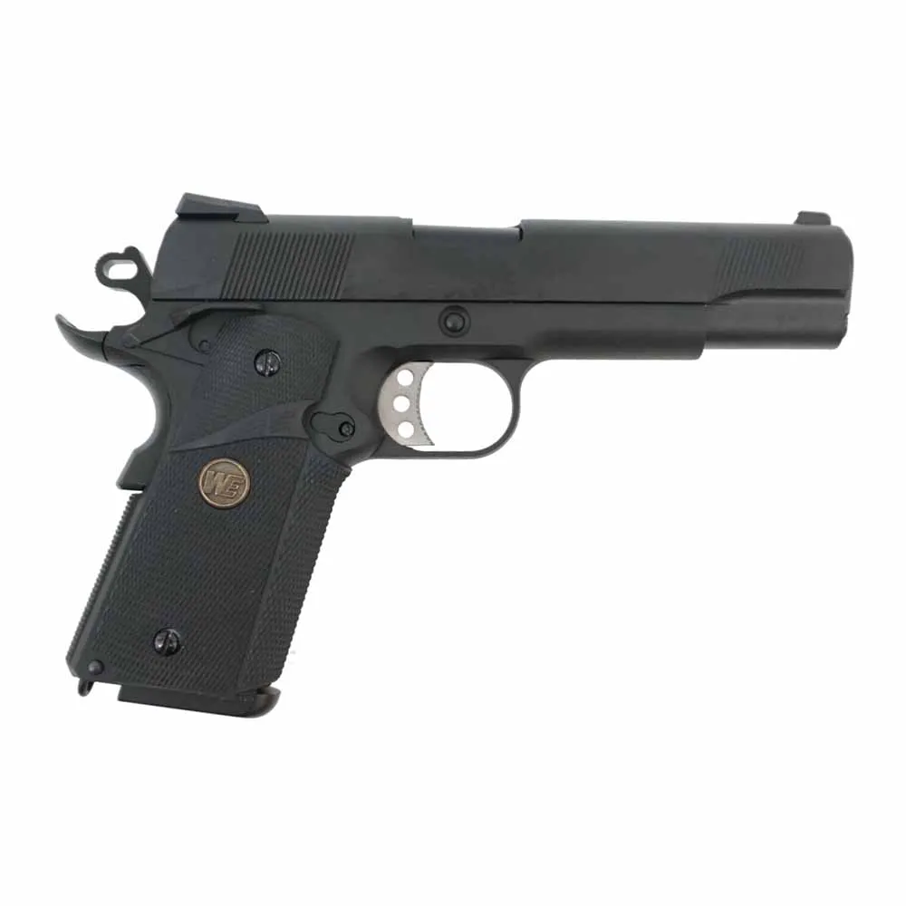 Пистолет газовый WE Colt 1911A1 MEU, б/рельсы