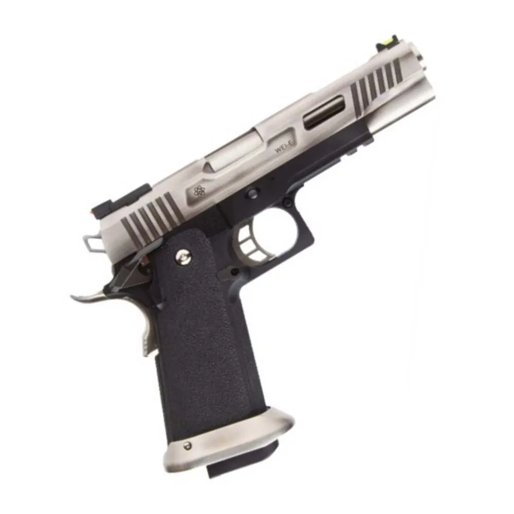 Пистолет газовый WE Hi-Capa 5.1 WET REX Long хром