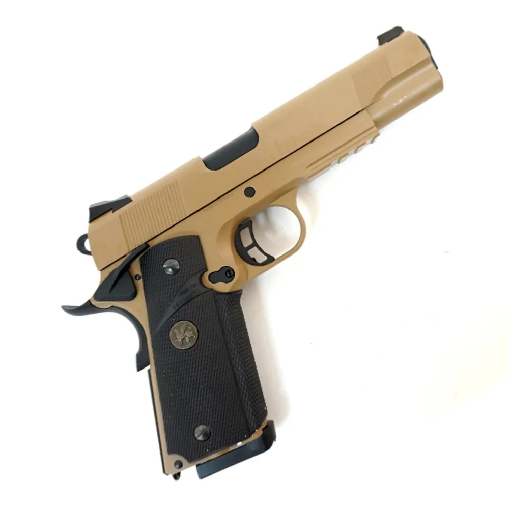 Пистолет газовый KJWorks MEU, тан