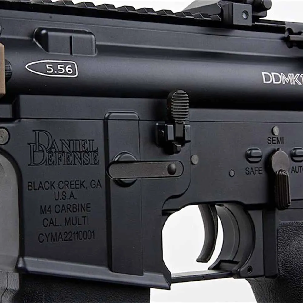 Автомат CYMA MK18 лицензия Daniel Defense 10", цевье FDE