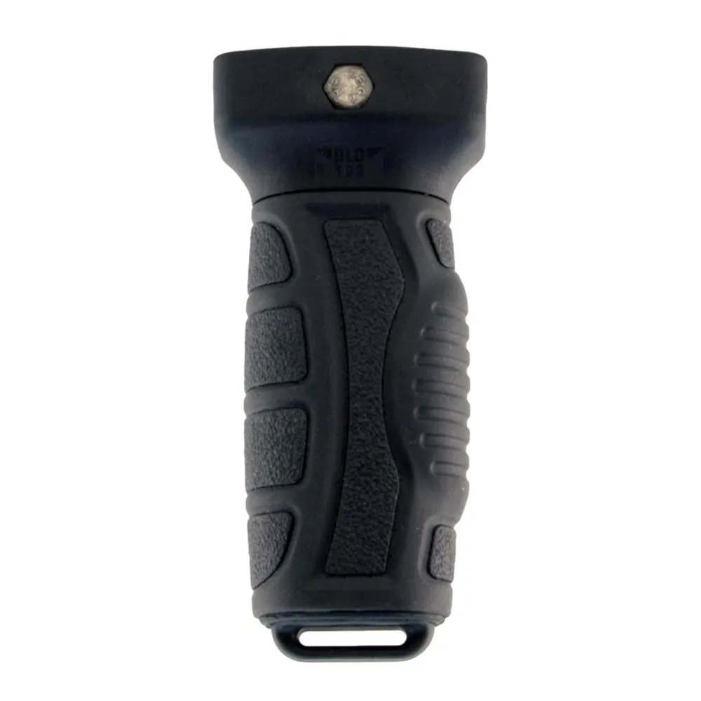 Ручка переноса огня DLG Tactical быстросъемная, прорезин. черный