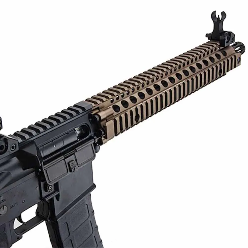 Автомат CYMA MK18 лицензия Daniel Defense 12", цевье FDE
