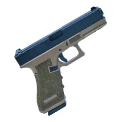 Пистолет газовый Double Bell Glock 17 тан