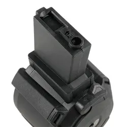 Магазин бункерный M4 бубен CYMA 1200 шаров звук.контроль HY-402