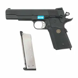 Пистолет газовый WE Colt 1911A1 MEU, б/рельсы