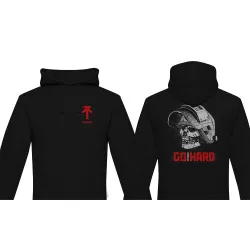 Худи Sturmer Go Hard (Черный, S)