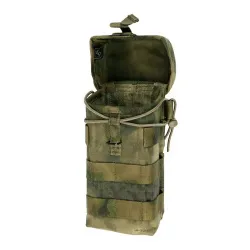 Подсумок для 2 магазинов АК СоюзСпецОснащение, одинарный, бесшумный (Мох)