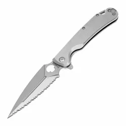 Нож Daggerr Arrow, frame lock, full serrated