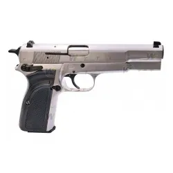 Пистолет газовый WE BROWNING HI POWER MK3 хром