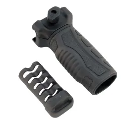 Ручка переноса огня DLG Tactical быстросъемная, прорезин. черный