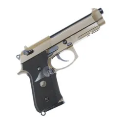 Пистолет газовый WE Beretta M9A1, тан