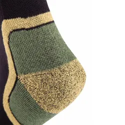 Носки треккинговые VAV Wear Running, высокие, чёрный/бежевый (Черный, 39-42)