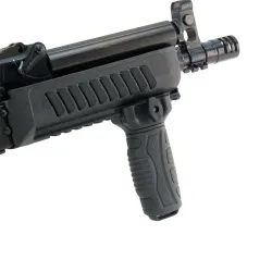 Ручка переноса огня DLG Tactical быстросъемная, прорезин. черный