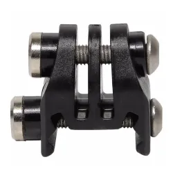 Крепление WOSPORT камеры Go Pro на планку Пикатинни черный