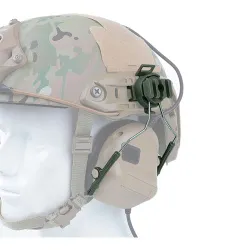 Крепления для наушников Comtac на шлем WOSPORT (Олива)