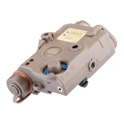 Комплекс тактический WADSN PEQ-15 фонарь, зеленый ЛЦУ, ИК-режим, тан