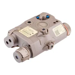 Комплекс тактический WADSN PEQ-15 фонарь, зеленый ЛЦУ, ИК-режим, тан