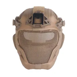 Шлем WOSPORT W23 Full Protection Tactical с маской (Тан)