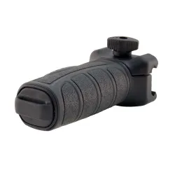 Ручка переноса огня DLG Tactical быстросъемная, прорезин. черный