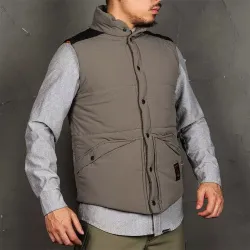 Жилет EmersonGear Patriot Lite Lightweight Lock Temperature серый, L