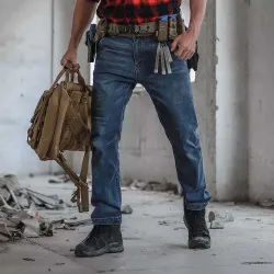 Джинсы тактические EmersonGear Blue Label Label Freedom Tactical Jeans (Denim, 30R)