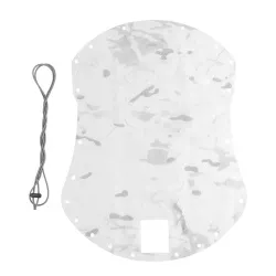 Чехол маскировочный на шлем лазерный WOSPORT Lightweight Laser Cut Helmet Cover (Multicam Alpine)