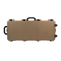 Пластиковый оруженый кейс WOSPORT Storm Safety Case 100 см (Тан)