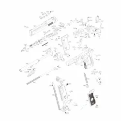 WE M-92 Gen2 корпус газовой камеры №21