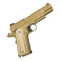 Пистолет газовый WE Colt M45A1, тан