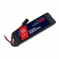 Аккумулятор 11.1В 3300мАч мини-разд LiPo BlueMAX 35С мини-разъем / 135*44*22