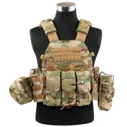 Бронежилет 6094 Multicam original + комплект СВМПЭ БР1 / 16 слоев