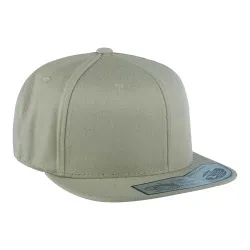 Бейсболка FLEXFIT с прямым козырьком, песок / 110F