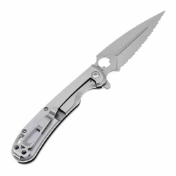 Нож Daggerr Arrow, frame lock, full serrated